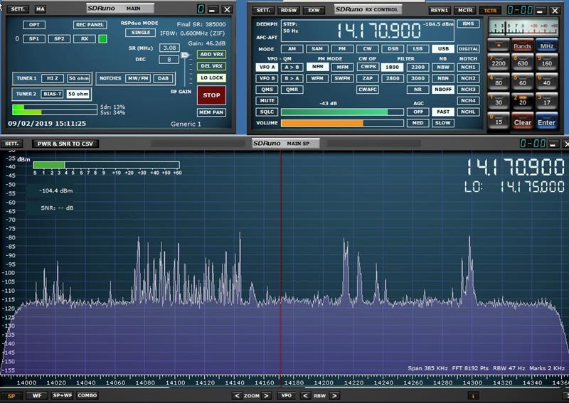 14 MHz propagation really opened up today for my Discone!.jpg